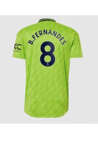 Manchester United Bruno Fernandes #8 Voetbaltruitje 3e tenue 2022-23 Korte Mouw